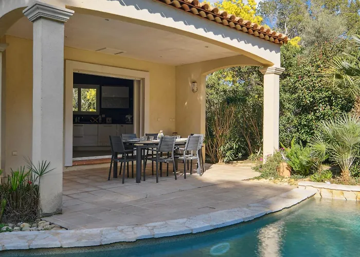 Semesterbostad Havre De Paix Avec Piscine Privee